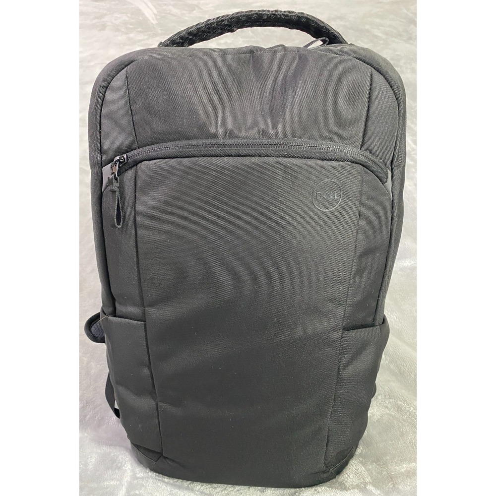Dell‎ EcoLoop Pro Slim Backpack Unisex OSFM Black Work Travel Laptop Recycled